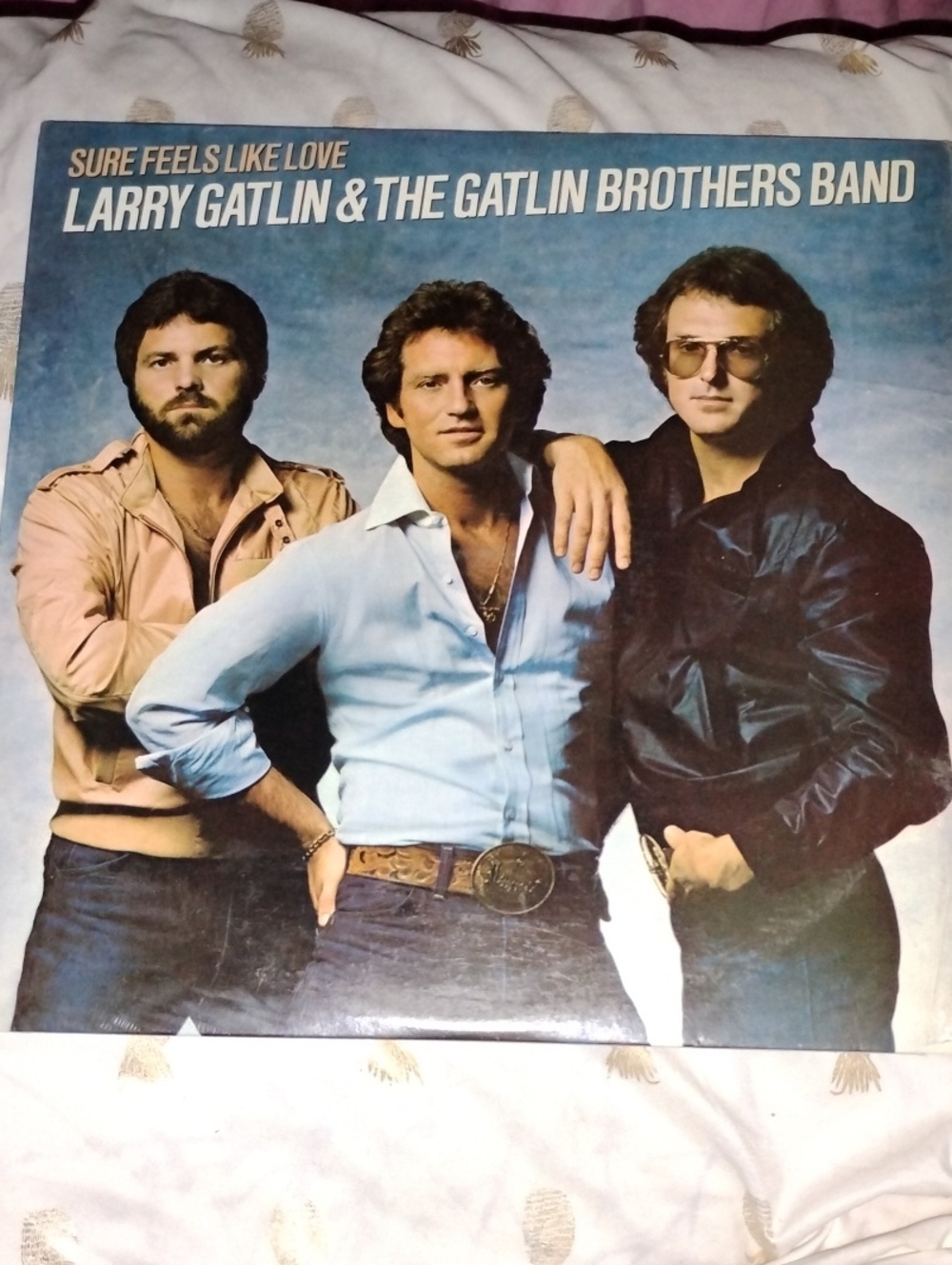 Vintage Columbia Larry Gatlin & The Gatlin Brothers Band Vinyl —